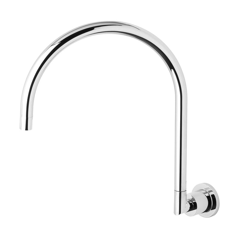 Phoenix Vivid Pin Lever Wall Sink Outlet 200mm Gooseneck - Chrome
