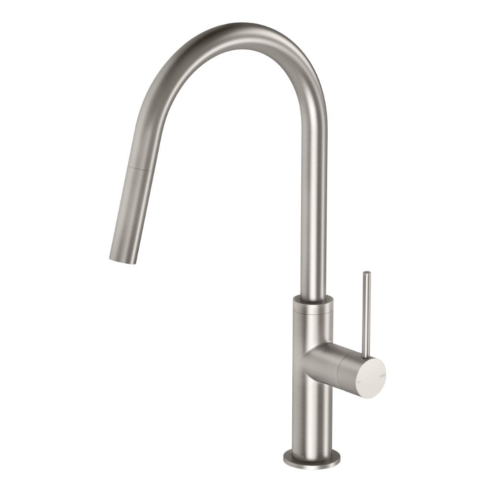 Phoenix Vivid Slimline Pull Out Sink Mixer Brushed Nickel