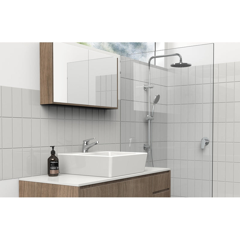 Phoenix Pina Twin Shower - Brushed Nickel