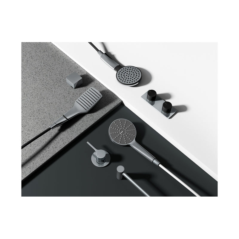 Phoenix Vivid Slimline Oval Shower / Wall Mixer - Chrome